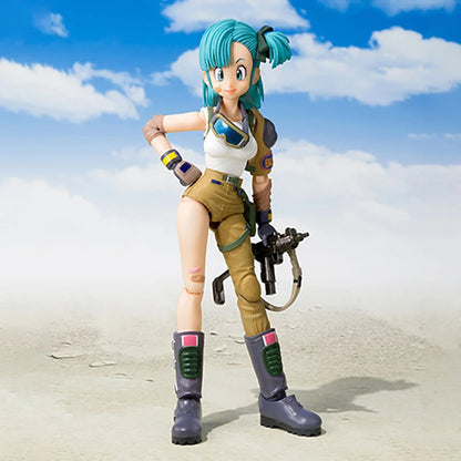 Bulma: 13.5cm Anime Dragon Ball Figures Bulma Action Figure Movable PVC Collection Figurine Model