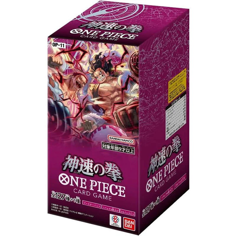 BANDAI One Piece Op01-op16 Series Card Game Romance Dawn Booster BOX JAPAN Anime TCG Collection Card in Stock