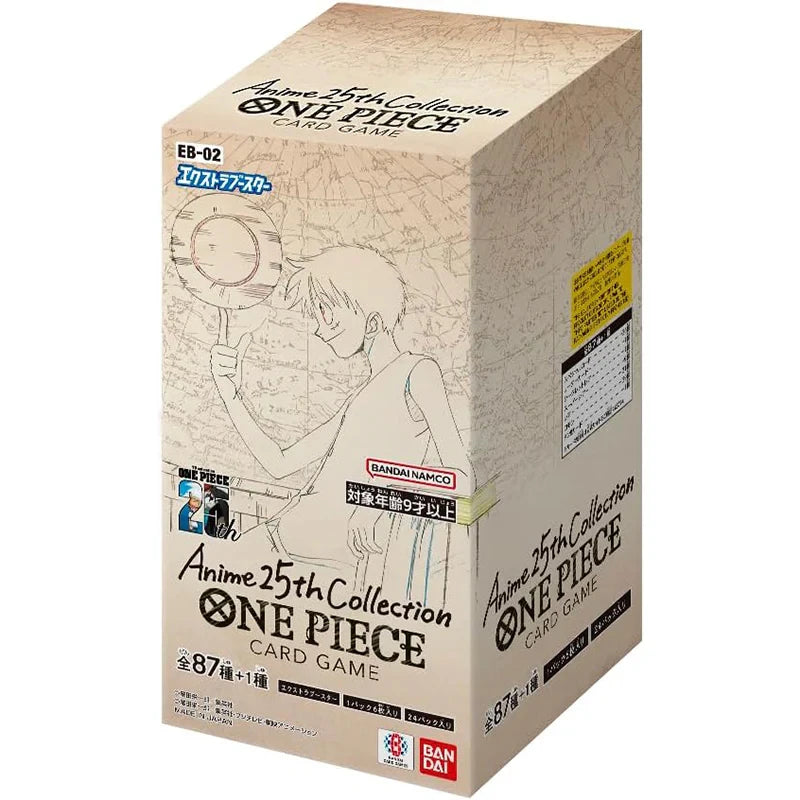 BANDAI One Piece Op01-op16 Series Card Game Romance Dawn Booster BOX JAPAN Anime TCG Collection Card in Stock