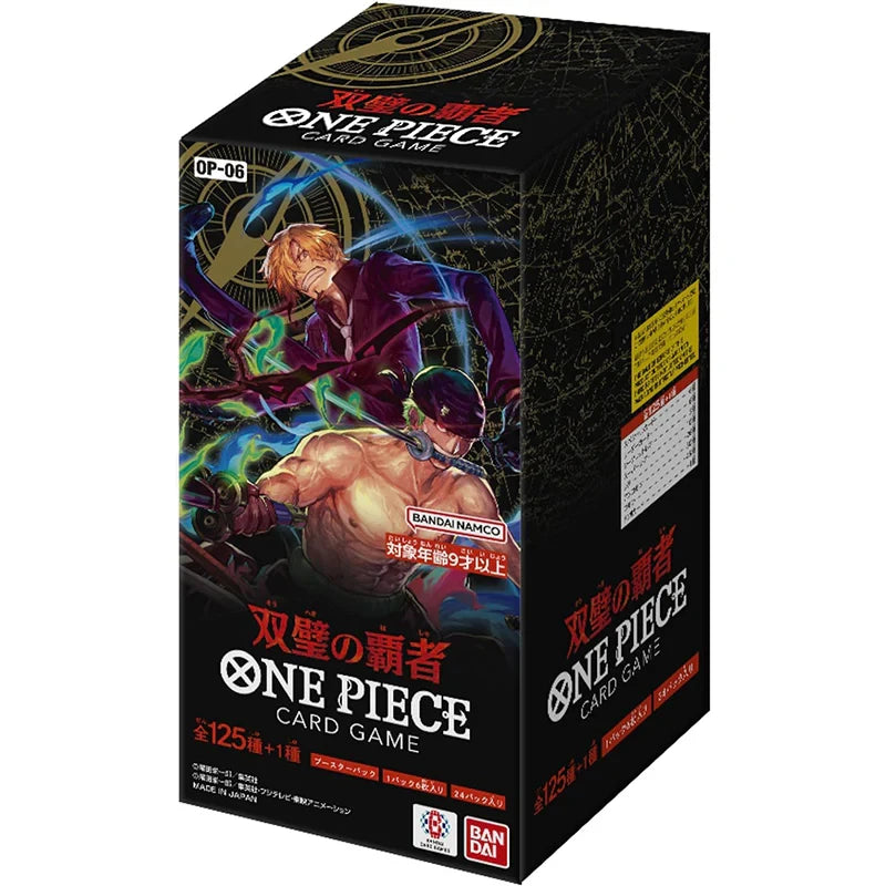 BANDAI One Piece Op01-op16 Series Card Game Romance Dawn Booster BOX JAPAN Anime TCG Collection Card in Stock