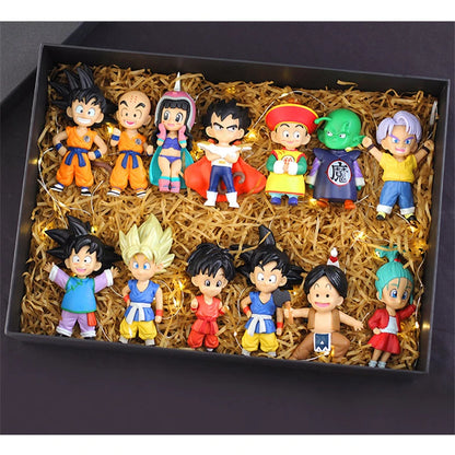 Dragon Ball Z: 16/21 Pcs Anime Figure Son Gohan Vegeta Broly Piccolo Majin Buu Set Action Figurine Model