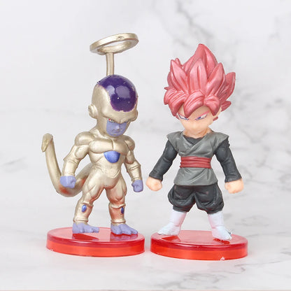 Dragon Ball Z: 16Pcs/Set Anime Figure Gohan Vegeta Broly Piccolo Majin Buu Action Figurine Model