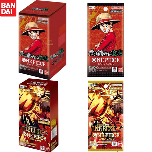 2025 BANDAI One Piece TCG Game Card PRB02 The Best Vol.2 Booster Box Japanese Sealed