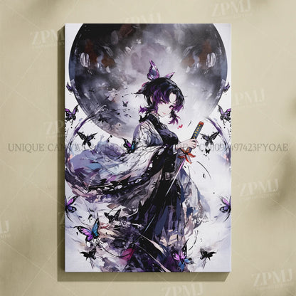 Demon Slayer: Kimetsu No Yaiba Home Decor Hd Prints Poster Pictures Wall Artwork No Framed Canvas Painting For Living Room