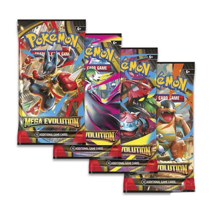 Pokemon PTCG English Mega Phantasmal Flames MEGA EVOLUTION Booster Bundle Version ME01 02 Trainer Box Collected Trading Cards