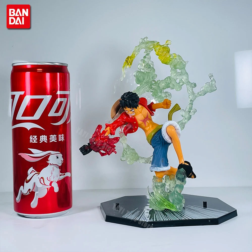 New One Piece Anime Figure Fire Fist Luffy Ace Sanji Battle Model Dolls PVC sabo Action Figurine Zoro Ghost Three-Knife