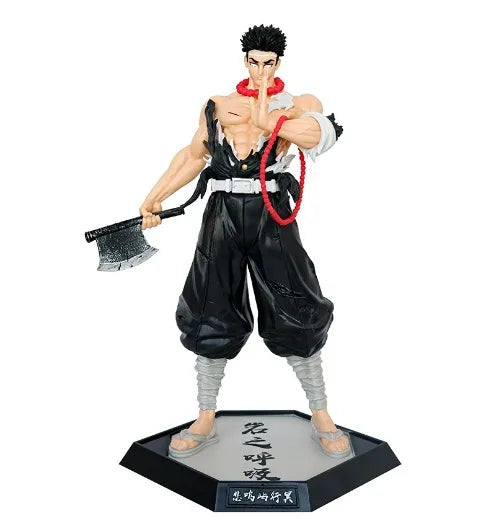 Demon Slayer: Figure Kamado Tanjirou Nezuko Action Figure Pvc Model Toys Zenitsu Figurine Inosuke Kimetsu Yaiba Figura Gift