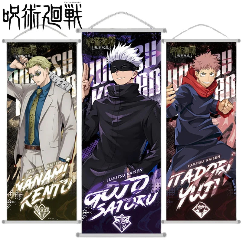 Jujutsu Kaisen: Long Scroll Hanging Painting Gojo Satoru Poster Anime