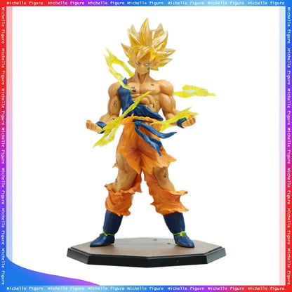 Hot! Anime Dragon Ball Son Goku Super Saiyan Figure 17cm/6.69in Goku DBZ Action Figure Model Collectible Figurines