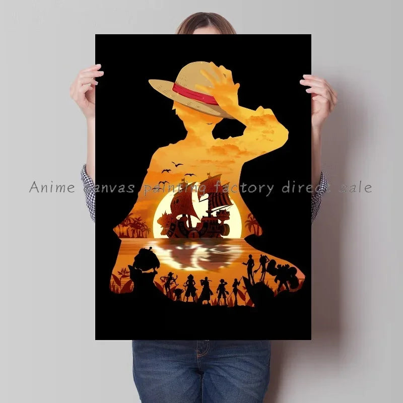 One Piece: Art Canvas Home Wall Aesthetic Room Decor