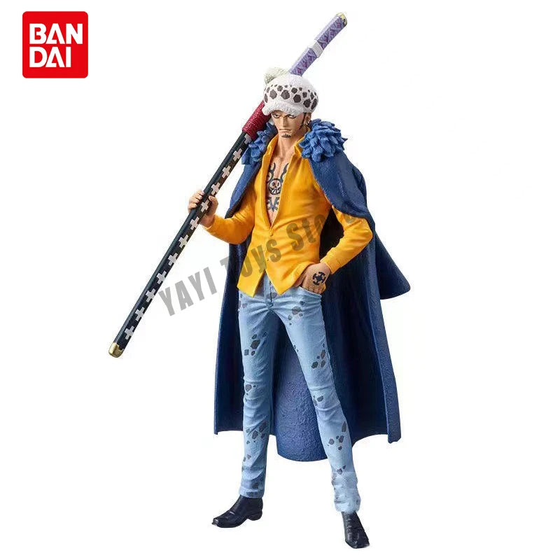 Hot! Trafalgar D. Water Law 18cm/7.1nch Anime Figure One Piece PVC Collection Model