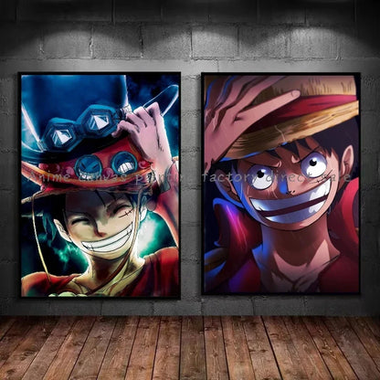 One Piece: Art Canvas Home Wall Aesthetic Room Decor
