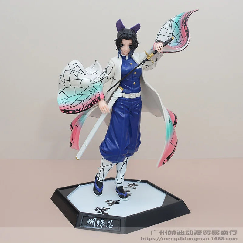 Demon Slayer: Figure Kamado Tanjirou Nezuko Action Figure Pvc Model Toys Zenitsu Figurine Inosuke Kimetsu Yaiba Figura Gift