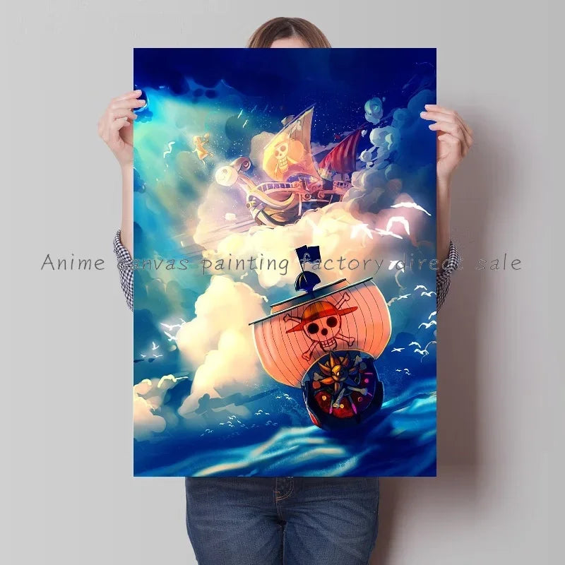One Piece: Art Canvas Home Wall Aesthetic Room Decor