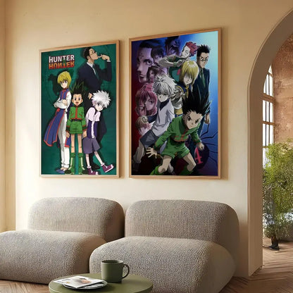 HUNTER X HUNTER: Poster Wall art print art suitable for living room bedroom bar parlor home decor gift