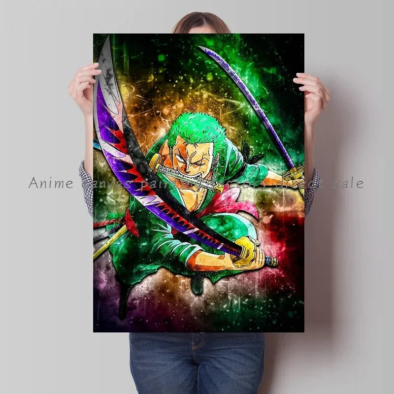 One Piece: Art Canvas Home Wall Aesthetic Room Decor