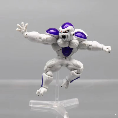 Hot! 8pcs Dragon Ball Z Frieza Anime Figures Figurine Pvc Statue Model Collection Decoration