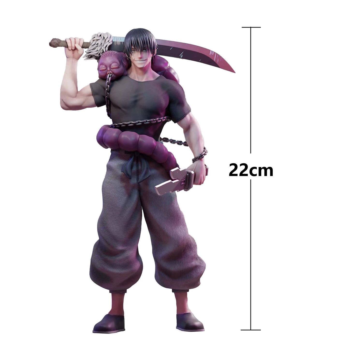 JJK: Toji Fushiguro Figure Strongest Warrior Toji Action Figures Collectible Model Fushiguro Toji figurine