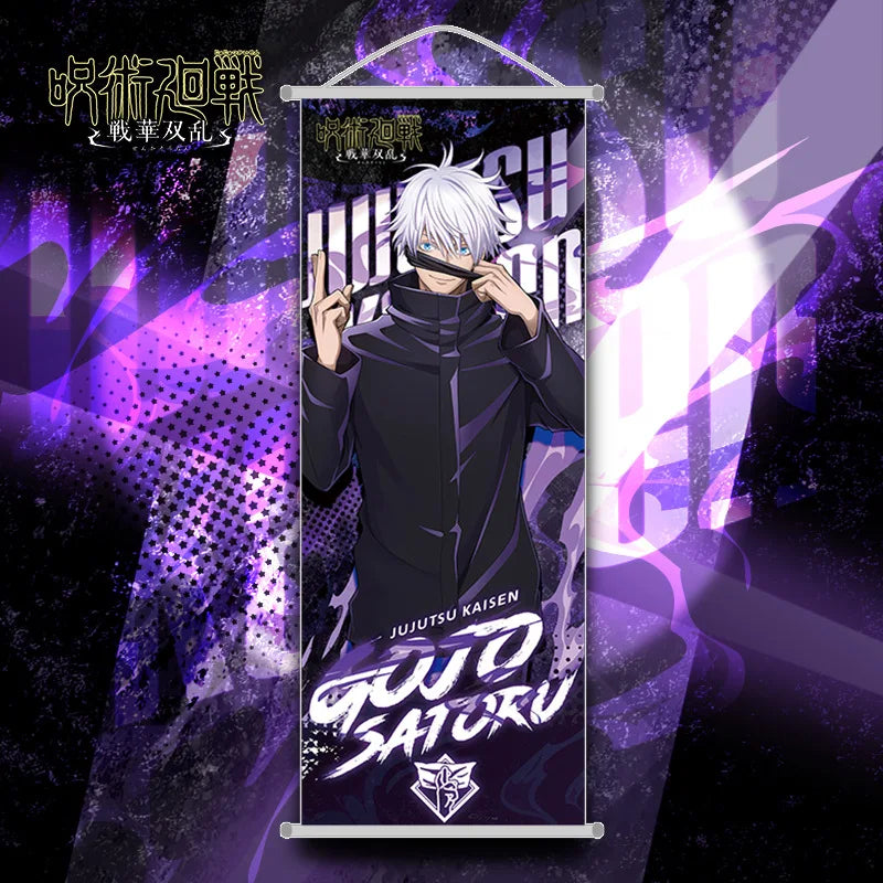 Jujutsu Kaisen: Long Scroll Hanging Painting Gojo Satoru Poster Anime