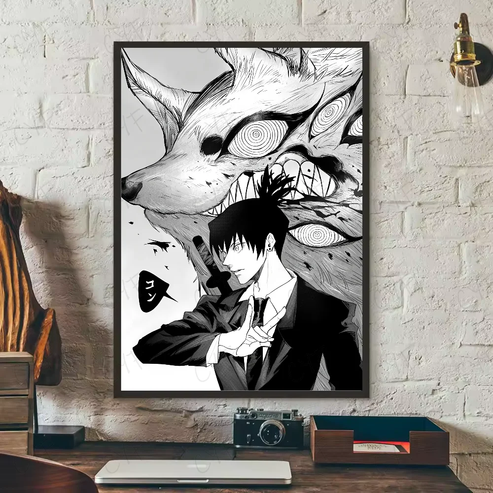 Classic Chainsaw Man: Poster High Quality Print Waterproof Wall Art Sticker For Bar Living Room Decor