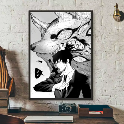 Classic Chainsaw Man: Poster High Quality Print Waterproof Wall Art Sticker For Bar Living Room Decor