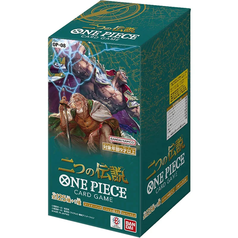 BANDAI One Piece Op01-op16 Series Card Game Romance Dawn Booster BOX JAPAN Anime TCG Collection Card in Stock