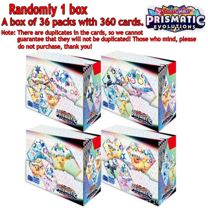 Prismatic Evolutions: Booster Pack 360pcs