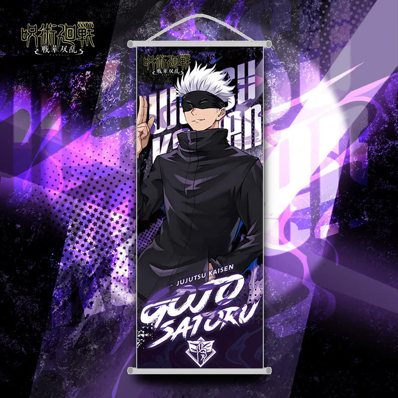 Jujutsu Kaisen: Long Scroll Hanging Painting Gojo Satoru Poster Anime