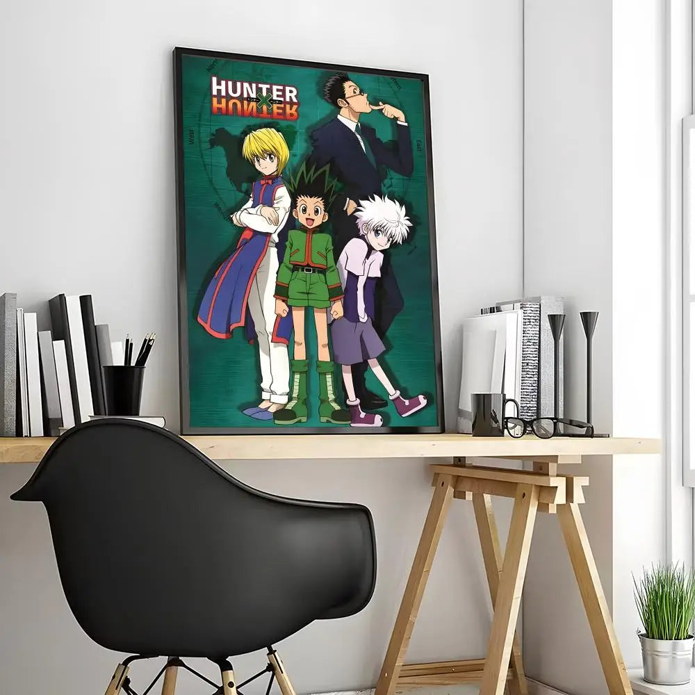 HUNTER X HUNTER: Poster Wall art print art suitable for living room bedroom bar parlor home decor gift
