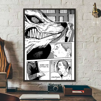 Classic Chainsaw Man: Poster High Quality Print Waterproof Wall Art Sticker For Bar Living Room Decor