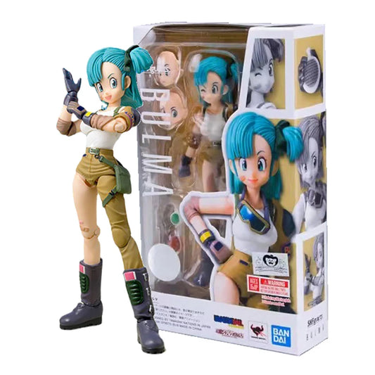 Bulma: 13.5cm Anime Dragon Ball Figures Bulma Action Figure Movable PVC Collection Figurine Model