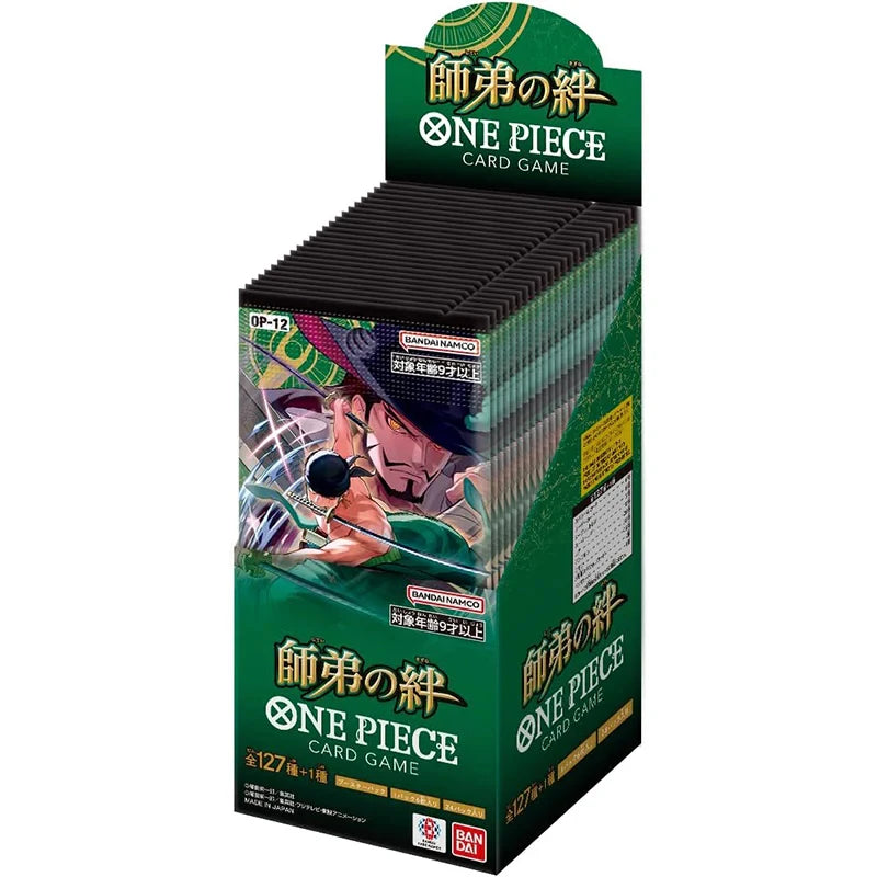BANDAI One Piece Op01-op16 Series Card Game Romance Dawn Booster BOX JAPAN Anime TCG Collection Card in Stock