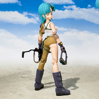 Bulma: 13.5cm Anime Dragon Ball Figures Bulma Action Figure Movable PVC Collection Figurine Model