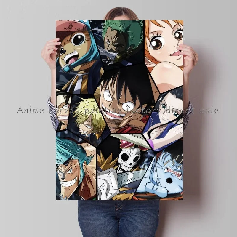 One Piece: Art Canvas Home Wall Aesthetic Room Decor