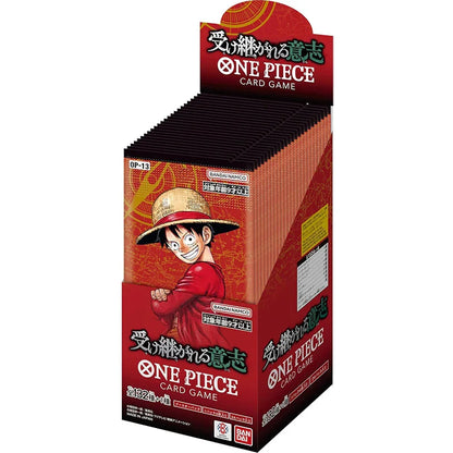 BANDAI One Piece Op01-op16 Series Card Game Romance Dawn Booster BOX JAPAN Anime TCG Collection Card in Stock